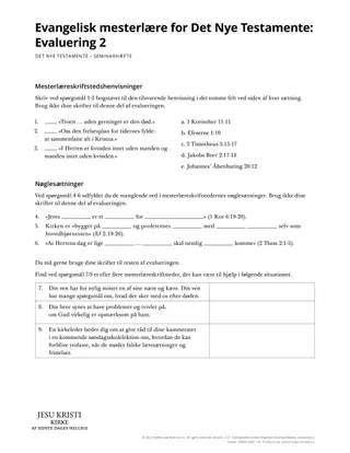 New Testament Seminary Teacher Manaul - 2023