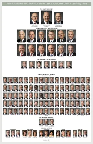 General Authority chart