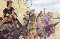 The Lord told them to leave the land