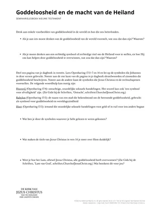 New Testament Seminary Teacher Manaul - 2023