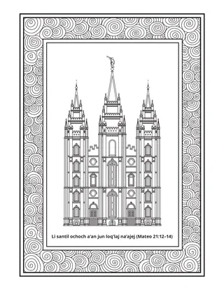 perel re kok’ k’anjel: li santil ochoch a’an jun na’ajej loq’