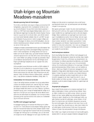 utdelingsark, Utah-krigen og Mountain Meadows-massakren