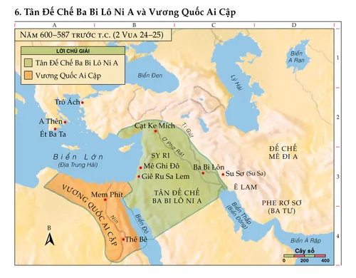 bản đồ Kinh Thánh 6
