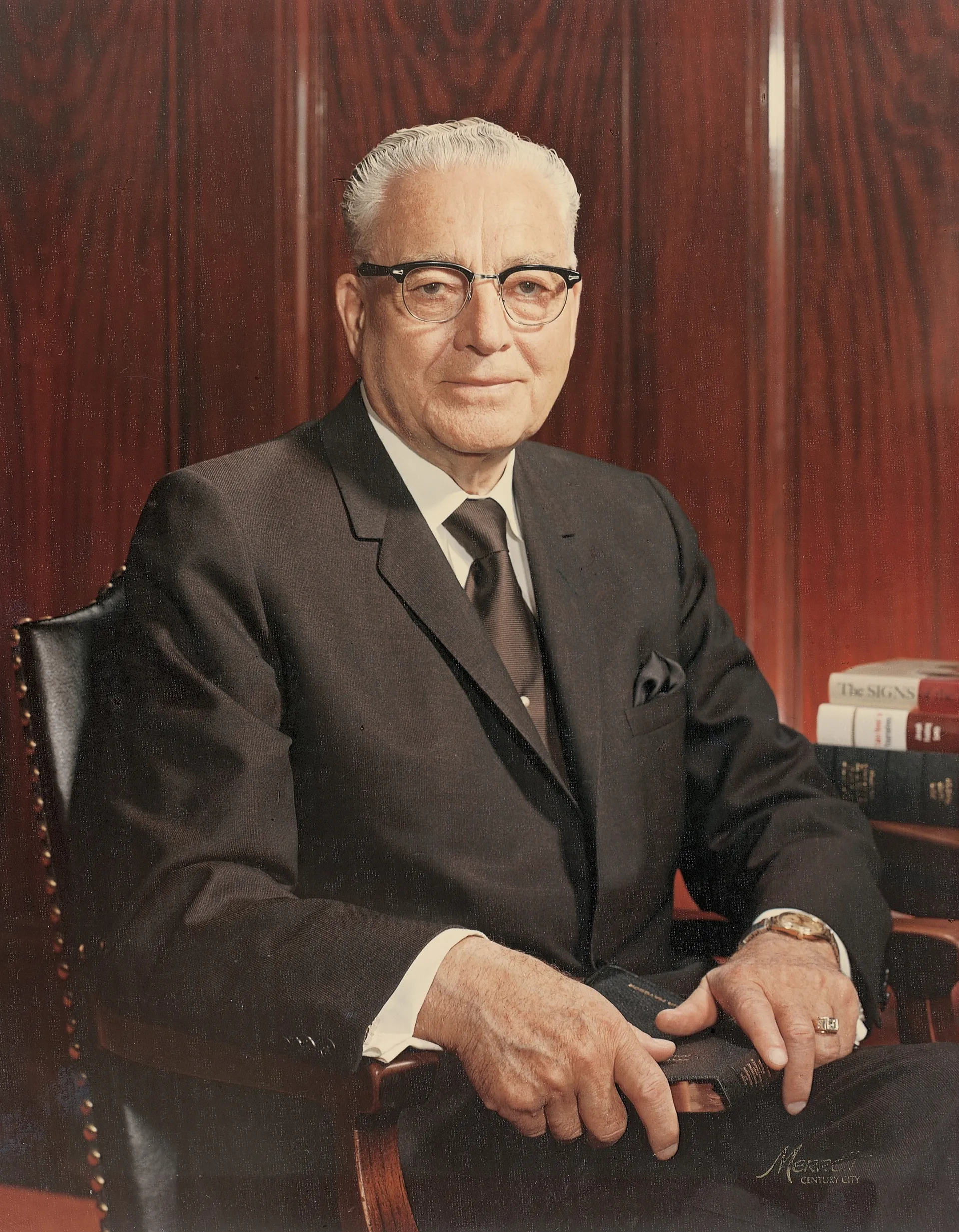 Harold B. Lee, by Merrett T. Smith