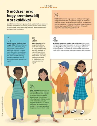 táblákat és plakátokat tartó gyermekek