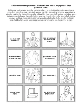 Ikpa ŋwed edinam Primary: Ami mekeme ediŋwam nditɔ Ete ke Heaven ndifiak nnyɔŋ ntiene Enye.