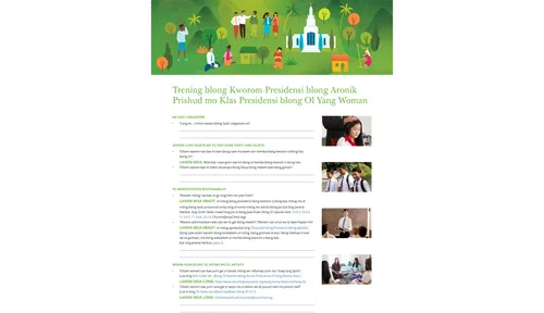 daereksen gaed blong kworom mo klas presidensi i yusum