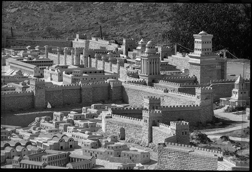 Old city of Jerusalem in Israel