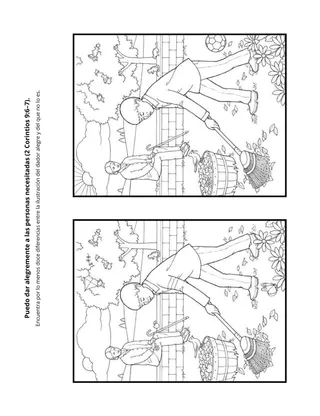Hoja de actividades: Dar a las personas necesitadas