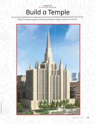 cut-out temple activity