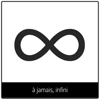Symbole de l’Évangile pour « à jamais, infini »