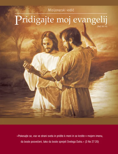 Ovitek priročnika Pridigajte moj evangelij