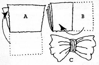 Father’s Day Bow-Tie Dinner Napkins