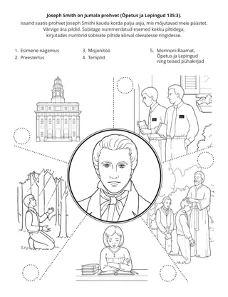 tegevusleht: Joseph Smith on Jumala prohvet