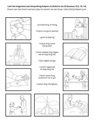 aktiviti pej blong ol pikinini