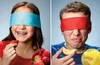 blindfolded youth