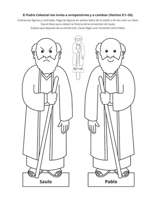 Hoja de actividades: Cuando cometo un error, el Padre Celestial me invita a cambiar