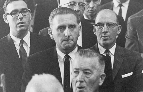 Thomas S. Monson awaiting announcement of call as an Apostle