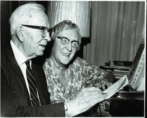 President Joseph Fielding Smith and Jessie Evans Smith