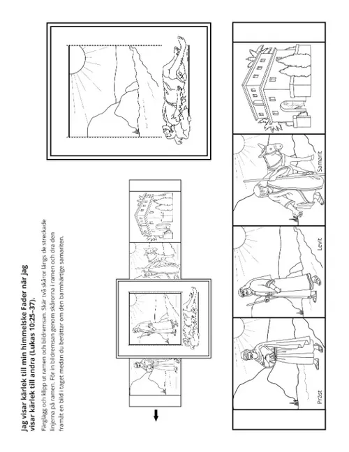 Aktivitetssida: Jag visar min kärlek