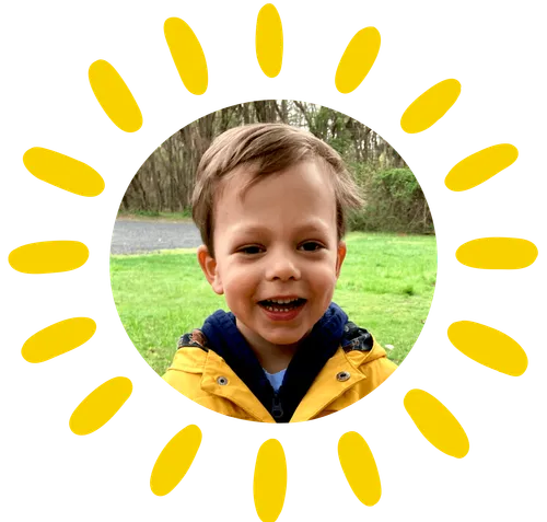 a photo of a young boy named Ollie