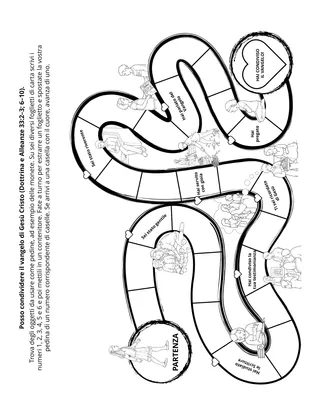 pagina delle attività: posso condividere il Vangelo