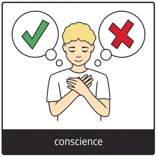 conscience gospel symbol