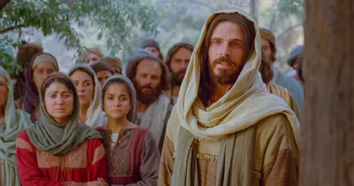 Jesus mourning Lazarus