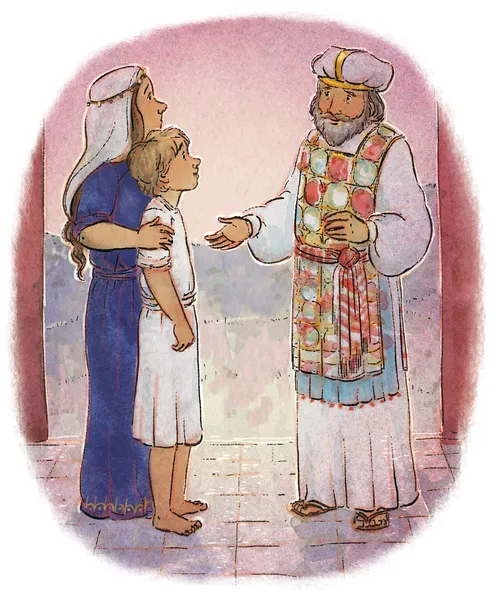 Hannah, Samuel, and Eli