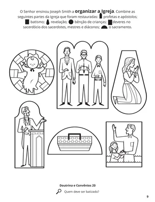The Restored Church of Jesus Christ coloring page