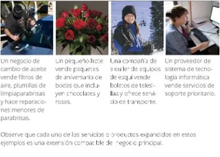 Cuatro maneras de expandir los servicios o productos