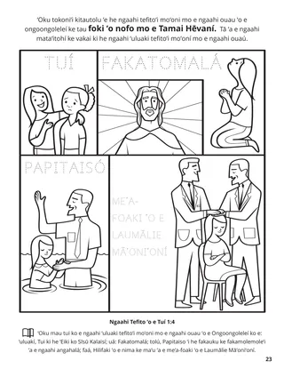 Fourth Article of Faith coloring page