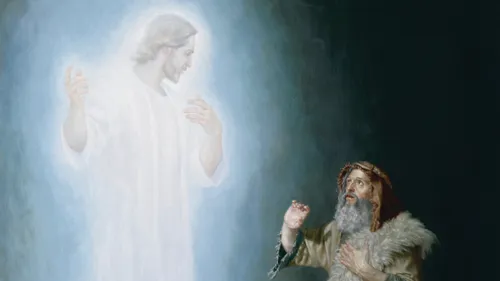 Jehovah appearing to Moses