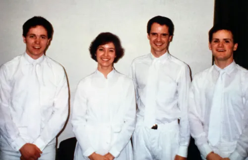 The baptism of Elder and Sister Held