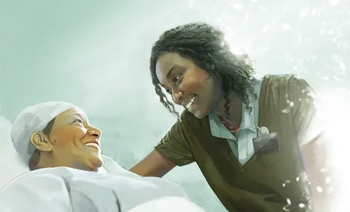 Woman and sister missionary