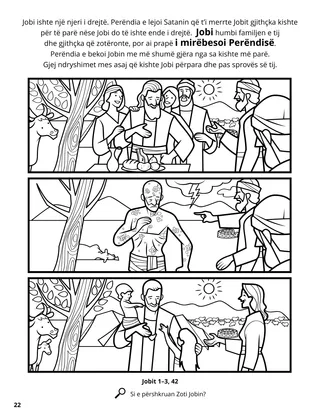 Job coloring page