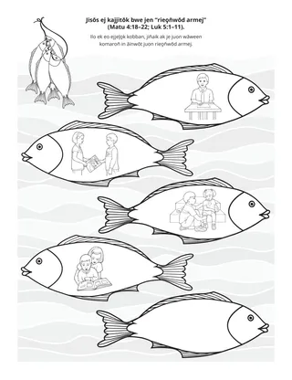 peij in m̧akūtkūt: Jisōs ej kajjitōk bwe jen rieo̧n̄wōd armej