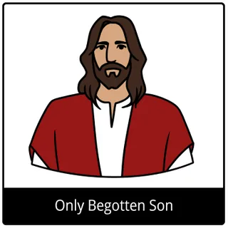 Only Begotten Son gospel symbol