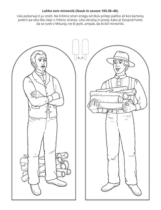 stran z dejavnostjo za otroke