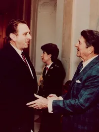 President Monson and President Reagan