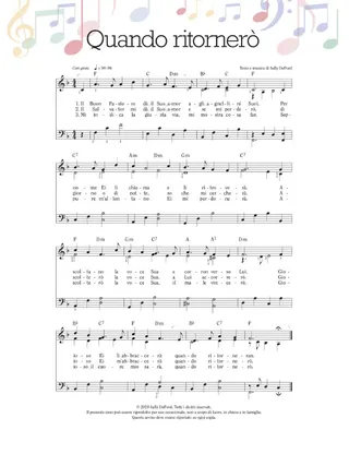 When I Return to Him