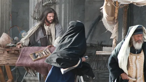 Jesus Christ cleansing the temple