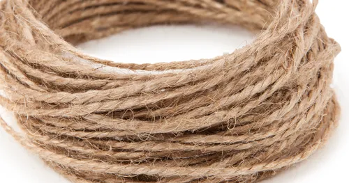 coiled piece of string