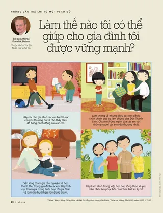 How can I help my family be strong