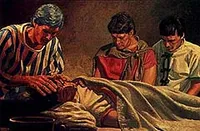 Church leaders pray for Alma the Younger