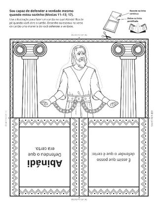 página de atividades: Abinádi defendeu a verdade