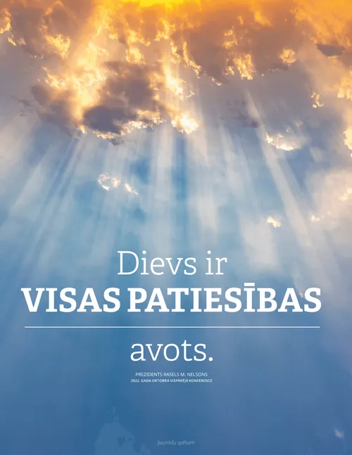 Nelsona citāts uz plakāta