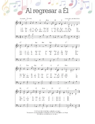 When I Return to Him