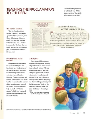 proclamation article