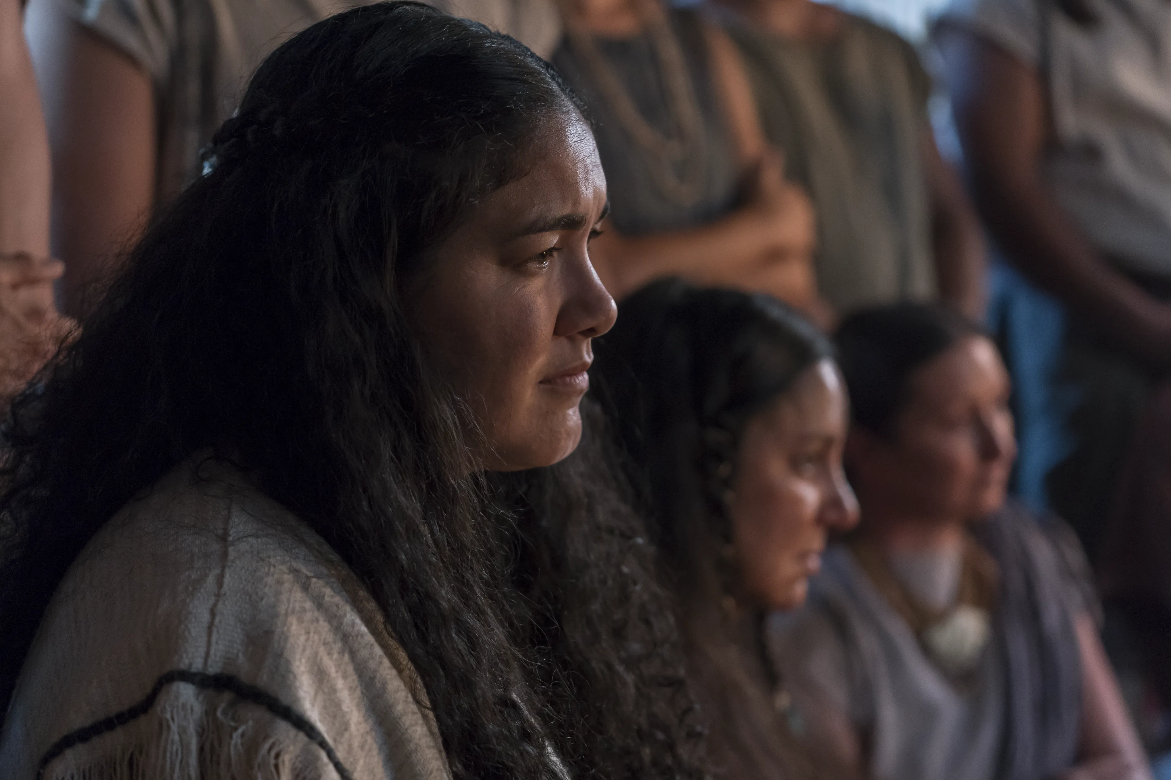 People listen as Alma teaches of Abinadi.